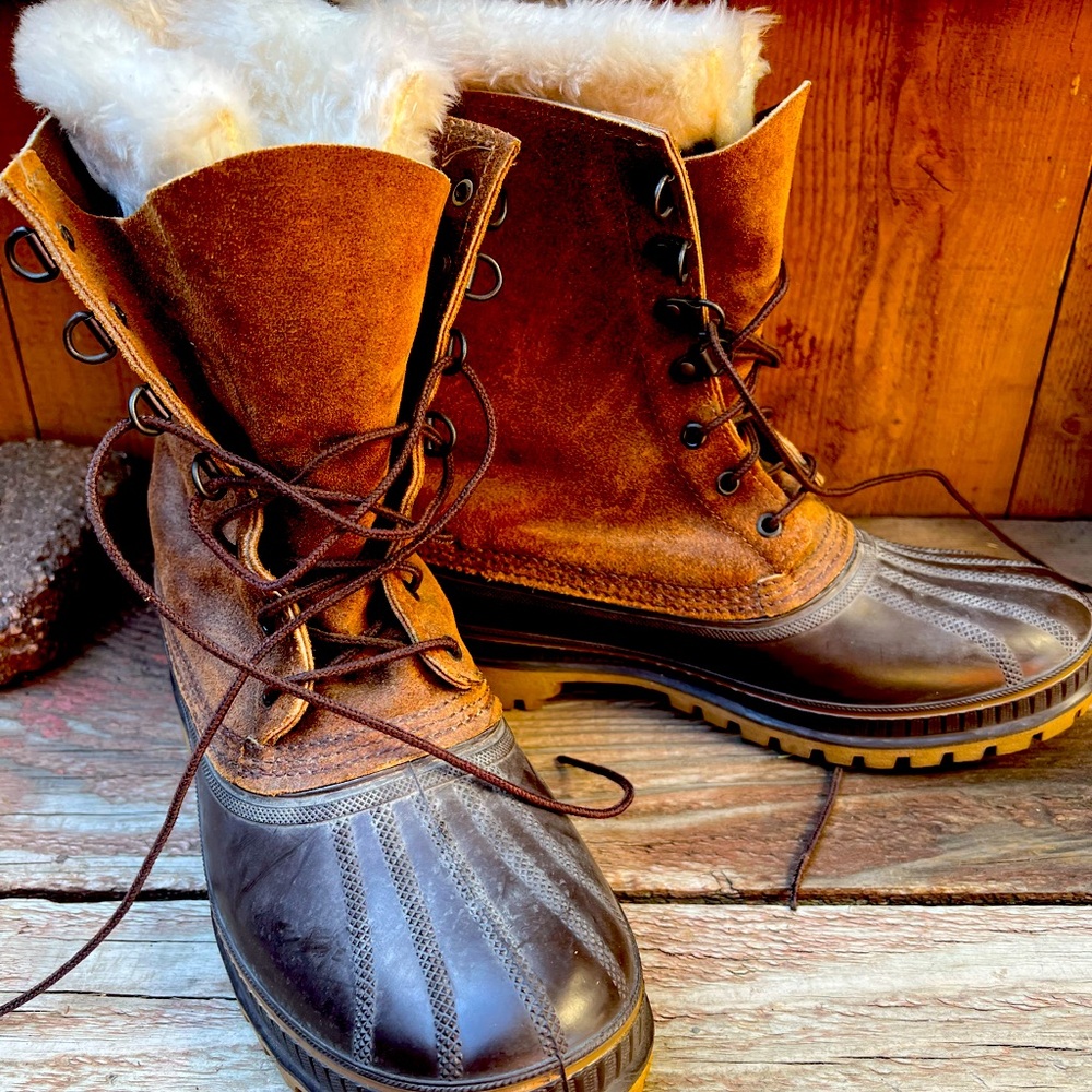 Men’s Sorel vintage winter boots size 9